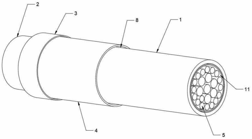 一種具有抗壓功能的車載用電纜的制作方法