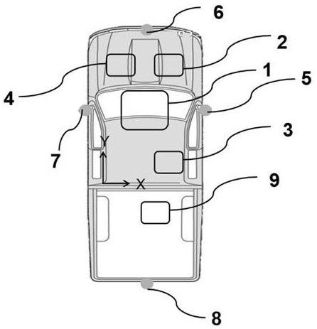 一種汽車周圍活體檢測系統(tǒng)及汽車