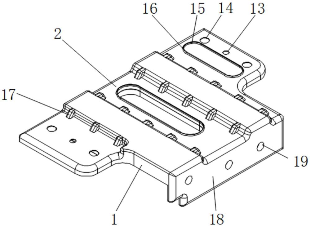 一種汽車發(fā)動(dòng)機(jī)ECU支架的制作方法