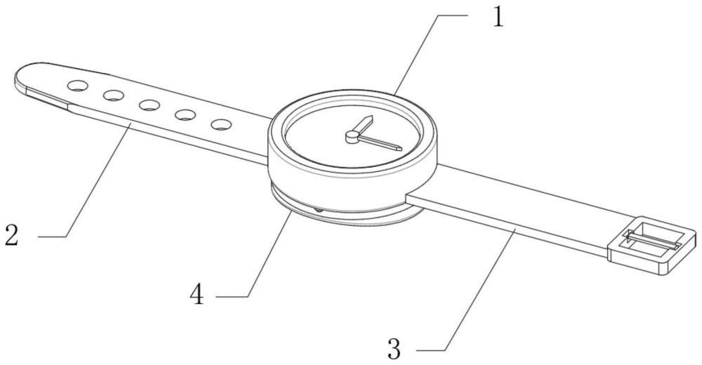 一種佩戴舒適的手表的制作方法