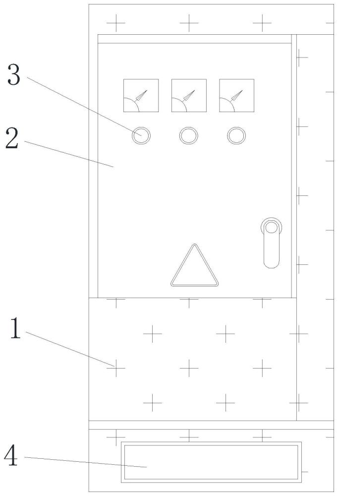 一種具有溫度調(diào)節(jié)功能的配電柜的制作方法