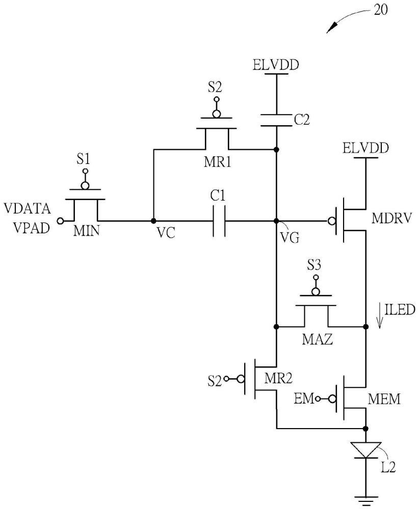 顯示屏的像素電路的制作方法