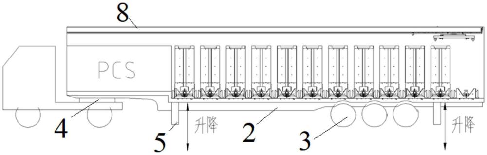 船舶用換電補(bǔ)能車的制作方法