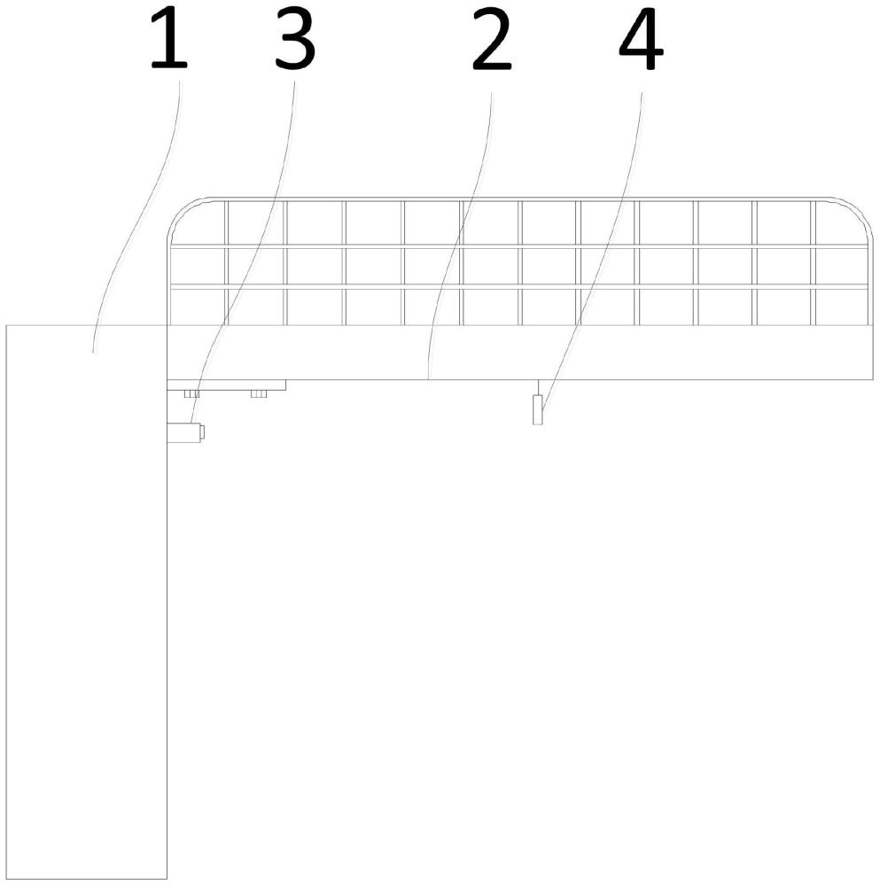 一種接觸網(wǎng)作業(yè)車(chē)用的上平臺(tái)遠(yuǎn)端超載報(bào)警裝置的制作方法