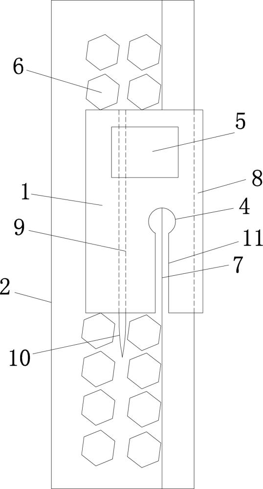 一種適用于鉆鏈裝飾條的縫紉輔助工具的制作方法