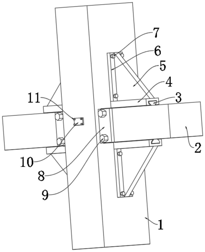 一种建筑结构件连接点稳定性补强结构的制作方法