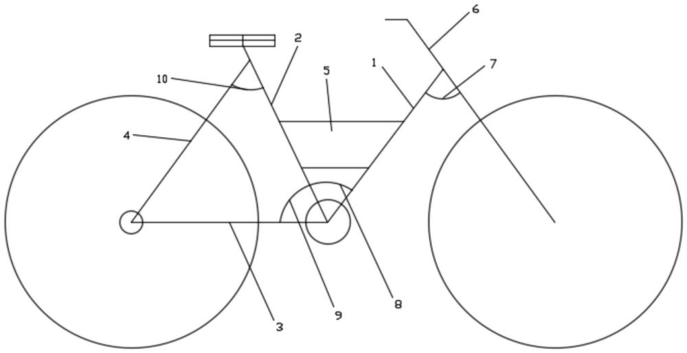 一種自行車安全便捷牢固型車架的制作方法