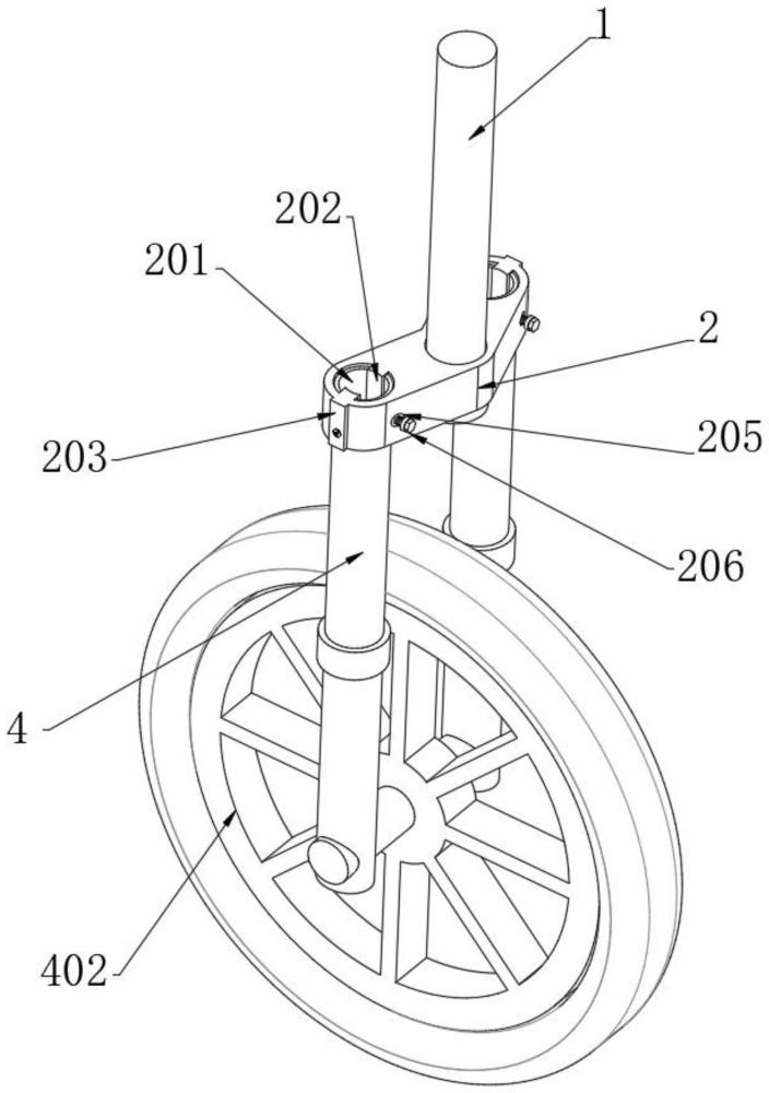 一種方便安裝的機(jī)車(chē)龍頭桿用底座結(jié)構(gòu)的制作方法