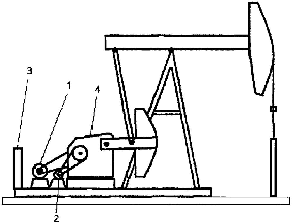 抽油機(jī)雙電動(dòng)機(jī)節(jié)能裝置的制作方法