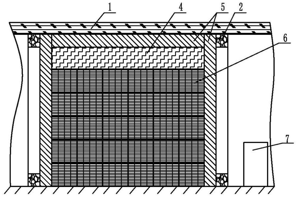 一種利用煤礦寬巷道搭建人防濾毒通風(fēng)系統(tǒng)的制作方法