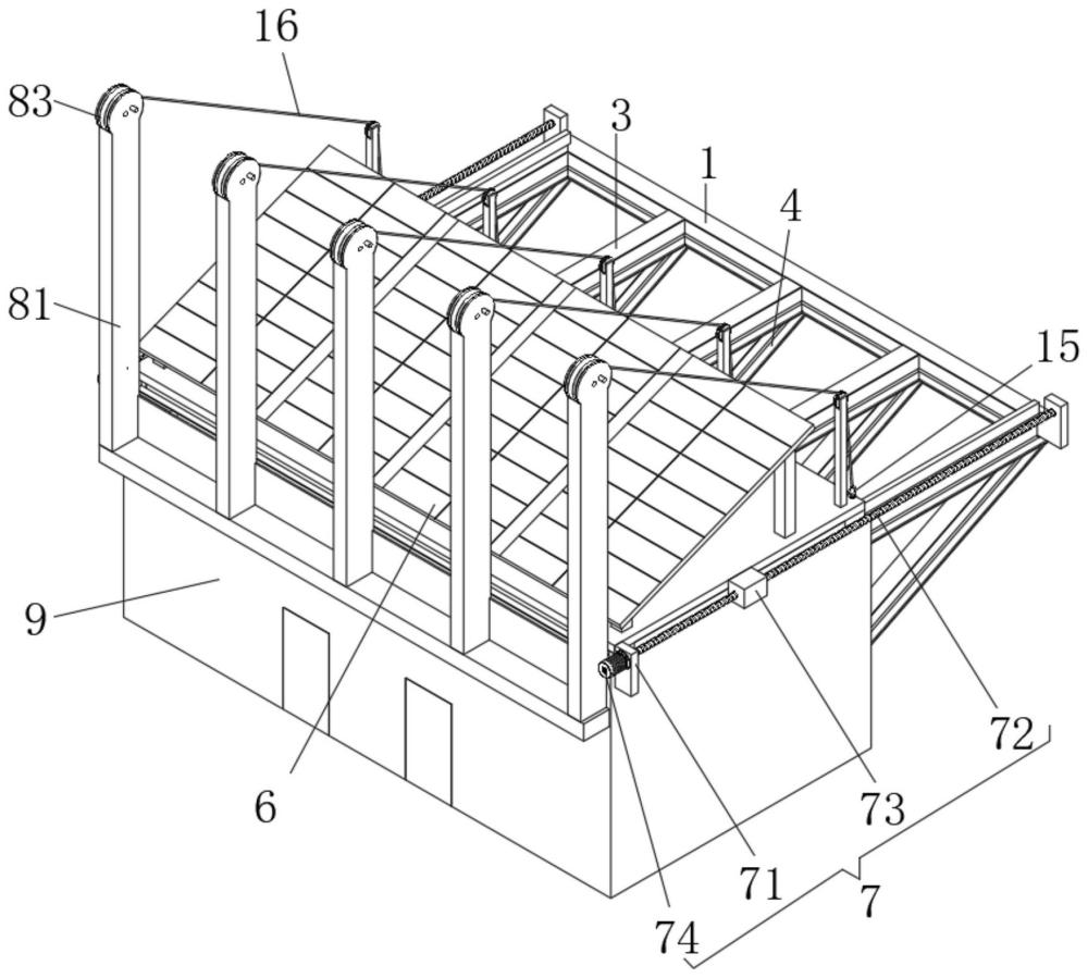 一種具有光能利用裝置的綠色建筑的制作方法