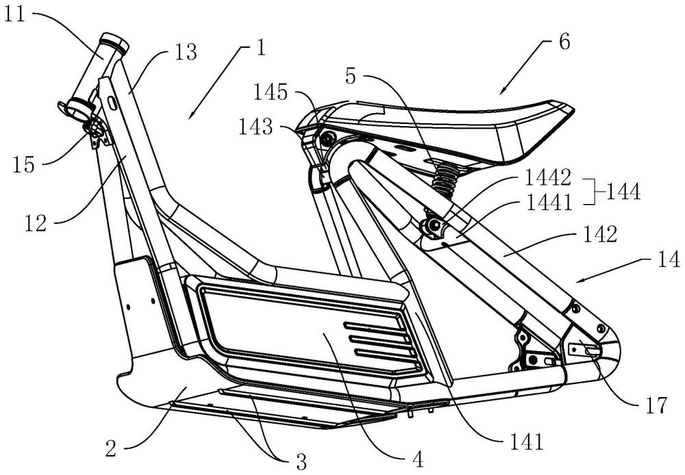 一種高輕量化電動(dòng)車鋁合金車架的制作方法