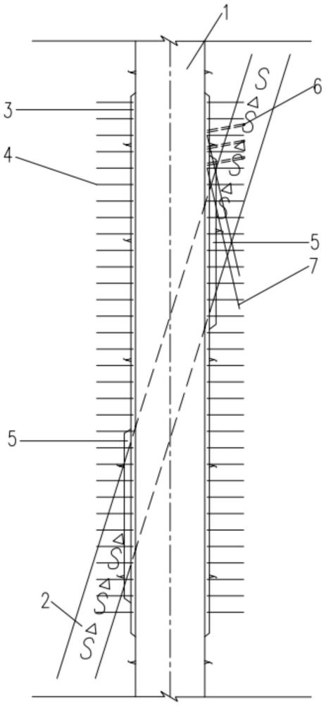 一種豎井開挖預(yù)支護(hù)結(jié)構(gòu)的制作方法