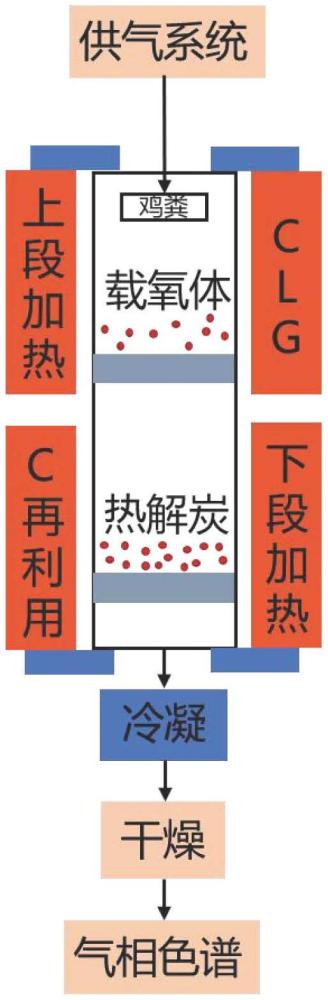 一種利用雞糞化學(xué)鏈氣化制氫系統(tǒng)和方法與流程