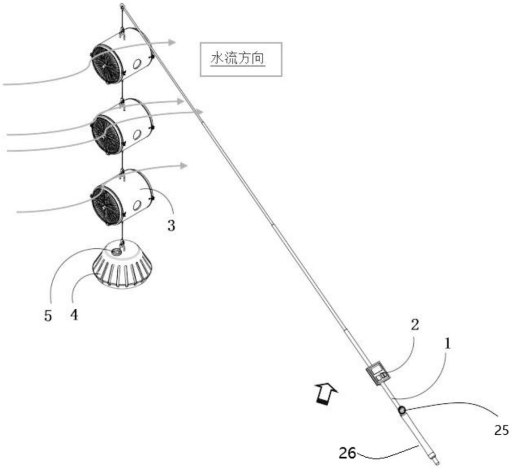 一種水生生物環(huán)境DNA被動采集的資源調(diào)查監(jiān)測裝置的制作方法