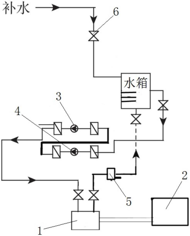 一種在低溫環(huán)境下避免熱泵系統(tǒng)被凍壞的控制方法與流程