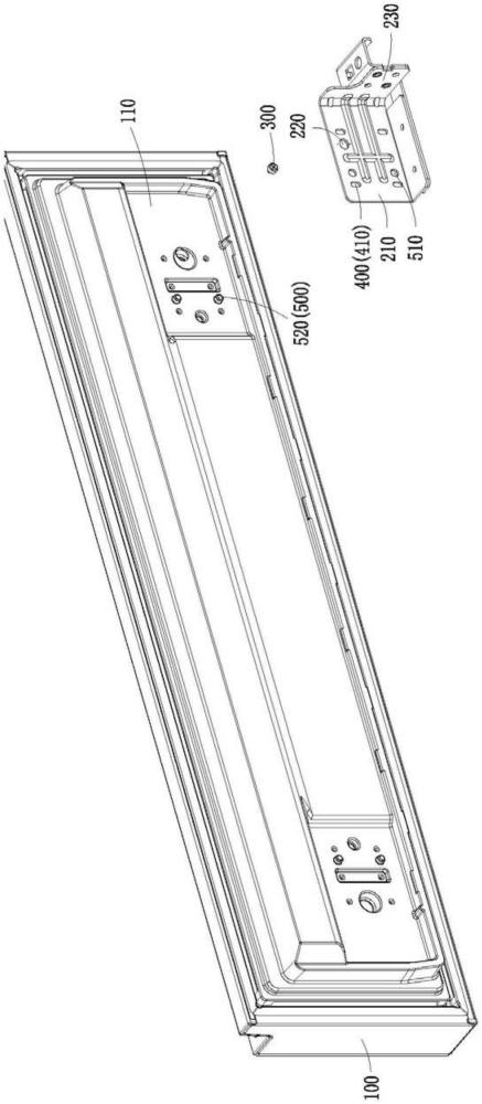 用于冰箱的門體組件和冰箱的制作方法