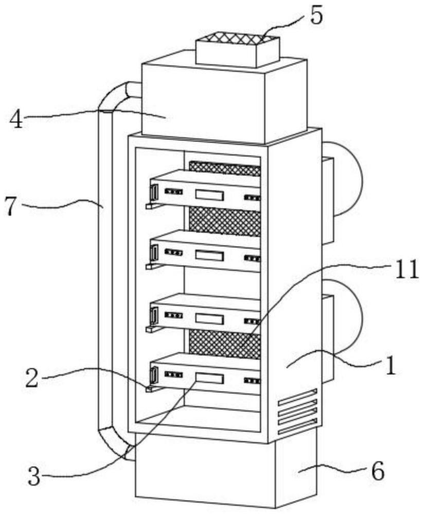 一種儲能電池插箱的散熱結(jié)構(gòu)的制作方法