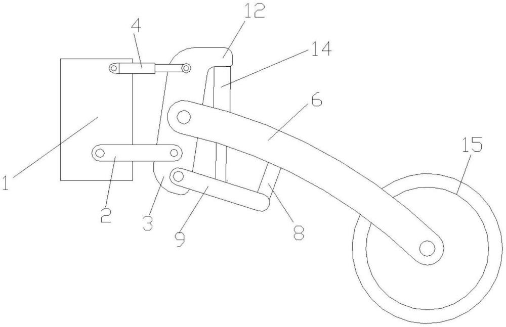 一種機(jī)車制動用懸掛器的制作方法