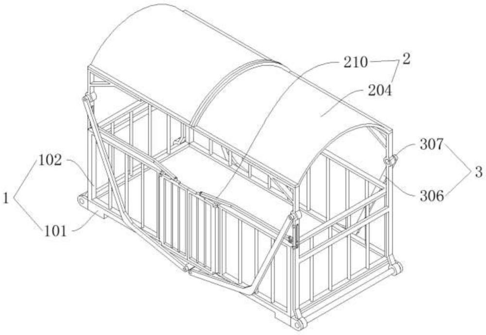 一種建筑工程安全施工平臺(tái)的制作方法