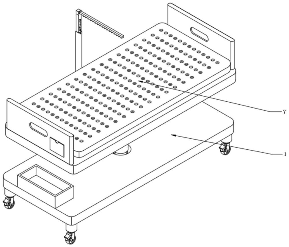一種患者運(yùn)轉(zhuǎn)床的制作方法