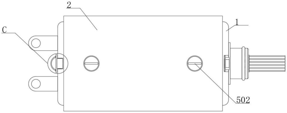 一種啟動電機(jī)防護(hù)機(jī)構(gòu)的制作方法