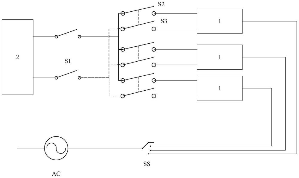 光端機(jī)電源模塊批量測試設(shè)備的制作方法