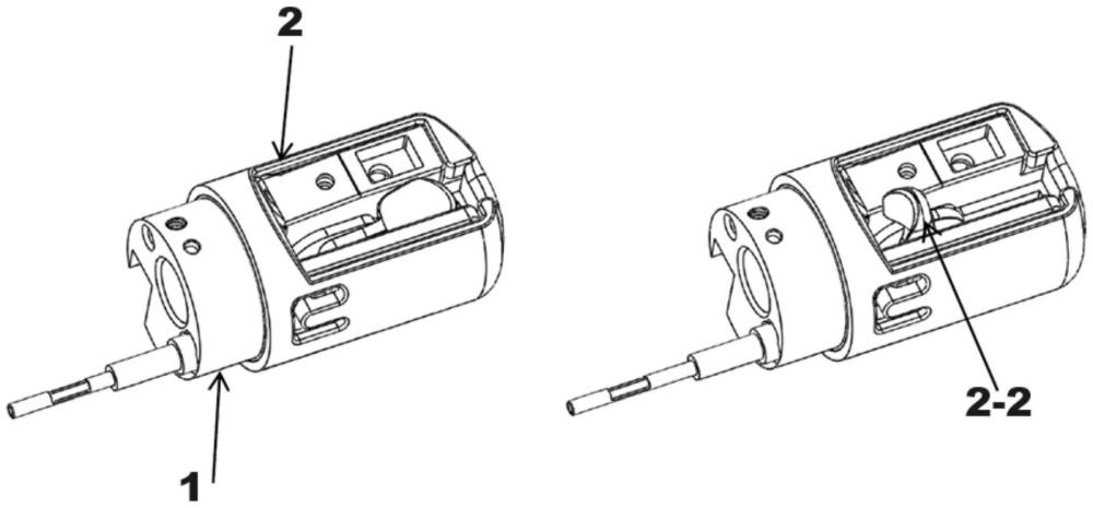 電子內(nèi)窺鏡可拆卸式無(wú)菌保護(hù)結(jié)構(gòu)的制作方法