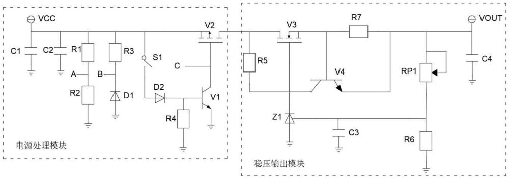 一種AI設(shè)備用的電源控制電路的制作方法