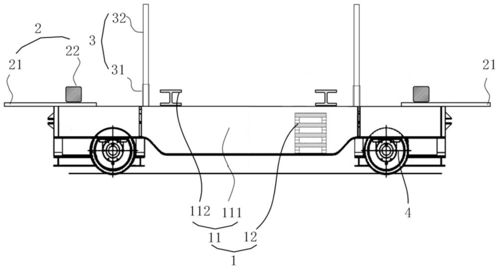 過跨車及運(yùn)輸系統(tǒng)的制作方法