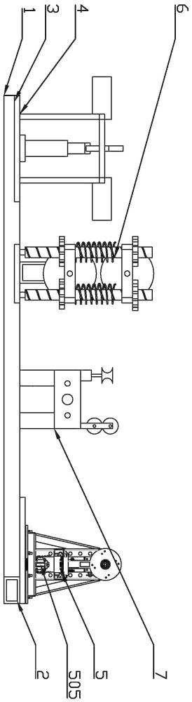 一種電磁屏蔽電纜用定長(zhǎng)切割系統(tǒng)及工藝的制作方法