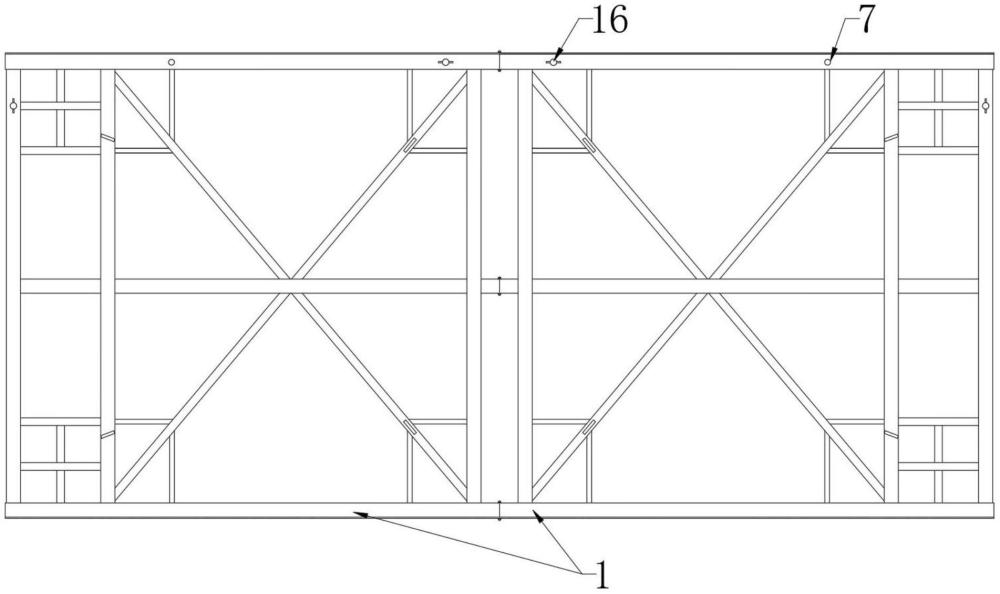 一種浮式穩(wěn)樁平臺(tái)的平臺(tái)結(jié)構(gòu)的制作方法