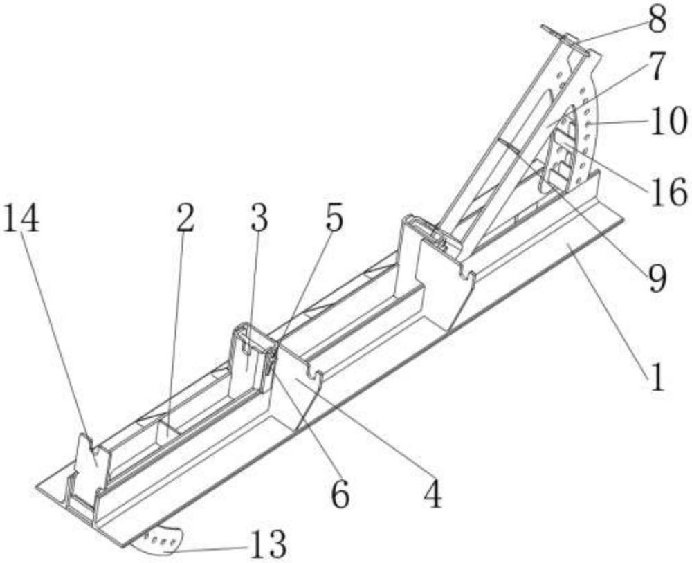 節(jié)能環(huán)保型多功能帶式輸送機(jī)支架的制作方法