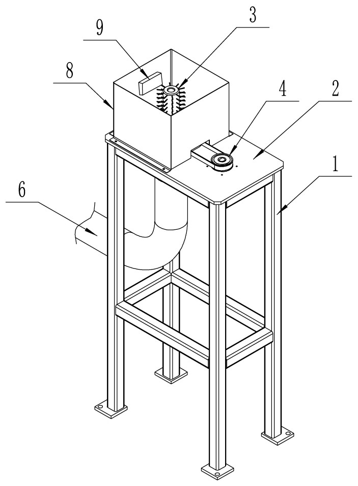 一種內(nèi)孔自動(dòng)清刷機(jī)的制作方法