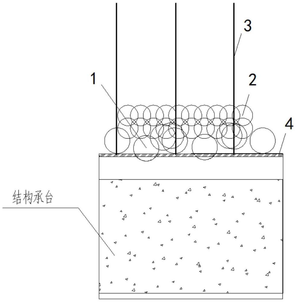 一種深基坑鉆孔灌注樁圍護(hù)侵界補(bǔ)強(qiáng)處理結(jié)構(gòu)及方法與流程