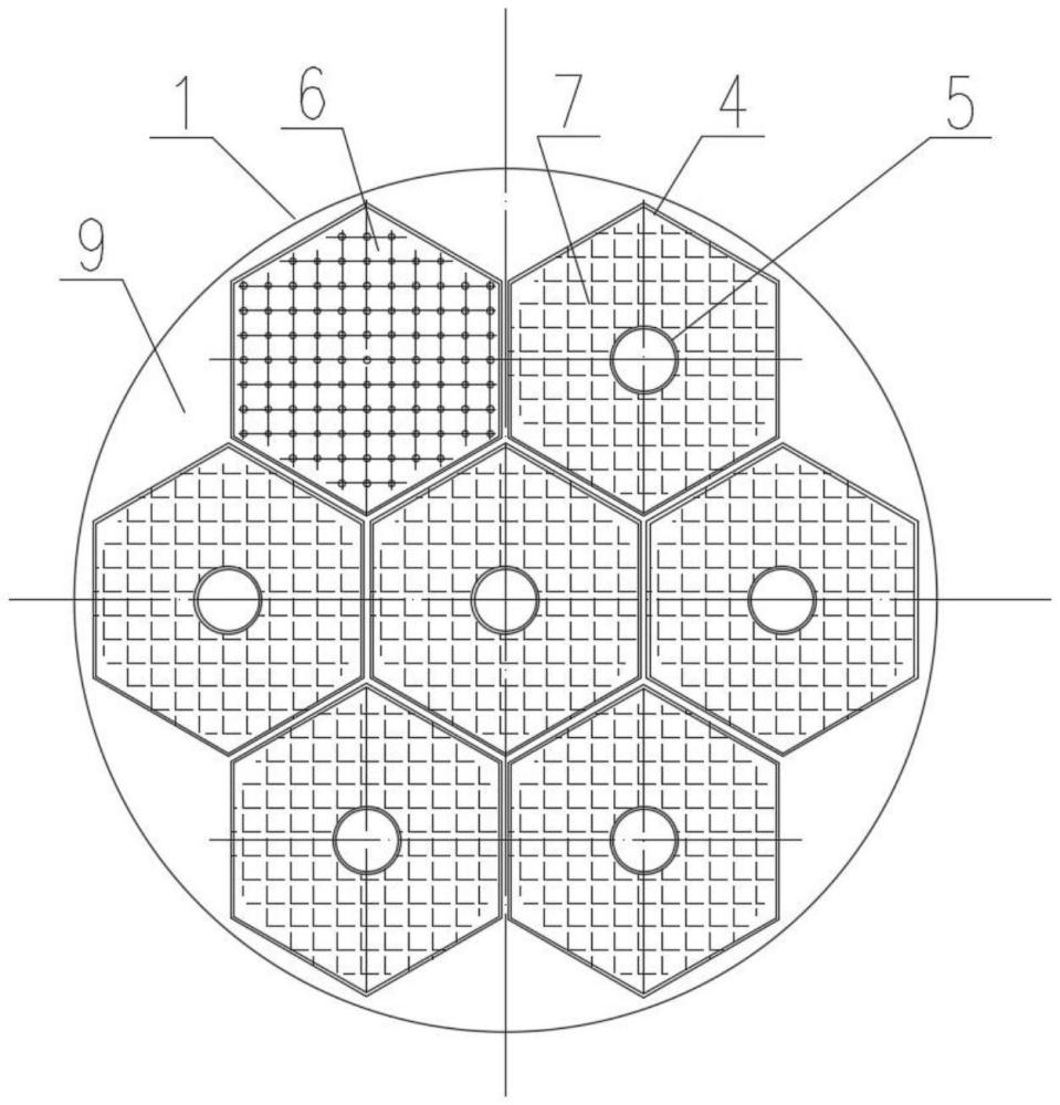 一種采用蜂窩結(jié)構(gòu)的大型煤氣洗凈塔的制作方法