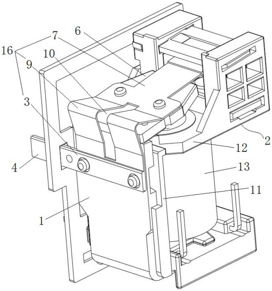 一種小型大開距繼電器的制作方法