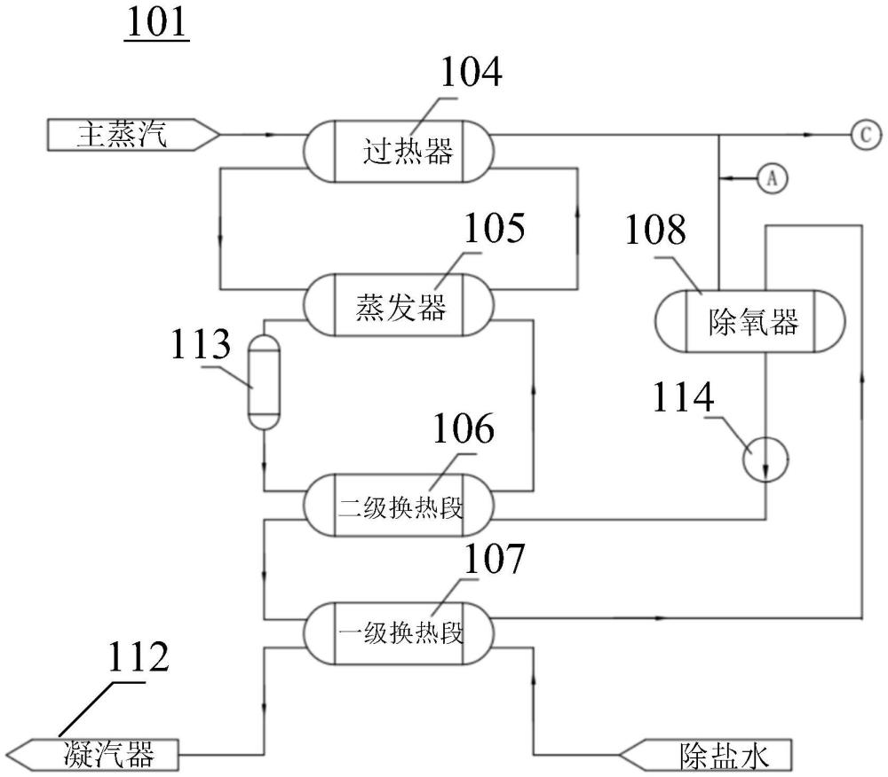 壓汽機(jī)供熱系統(tǒng)的制作方法