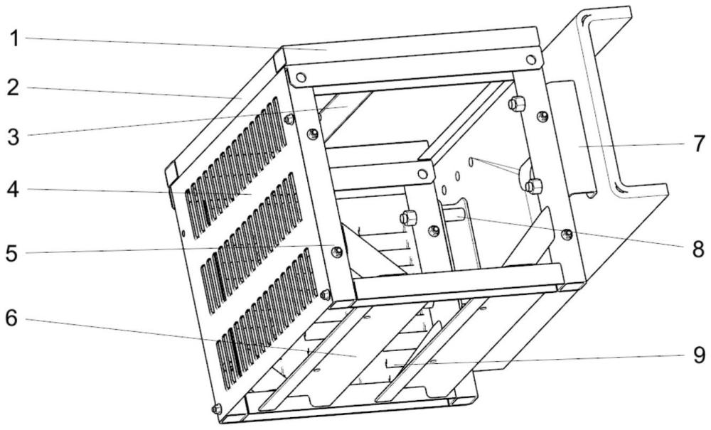 一種礦用自卸車空壓機框架的制作方法