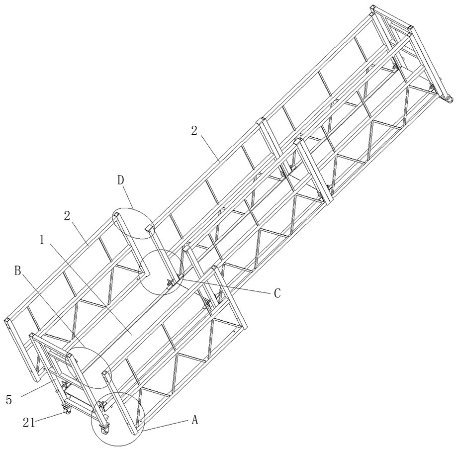 一種用于高空施工的懸吊平臺的制作方法