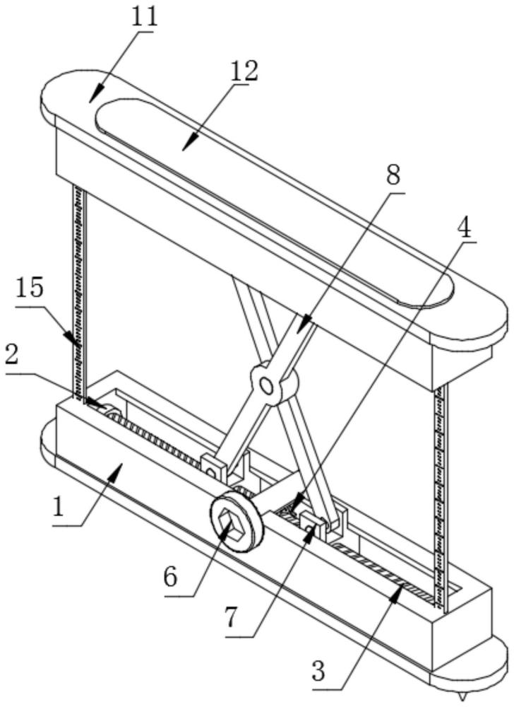 建筑工程模板用固定支架的制作方法