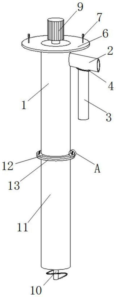 一種水電站集水井內(nèi)淤泥清除裝置的制作方法