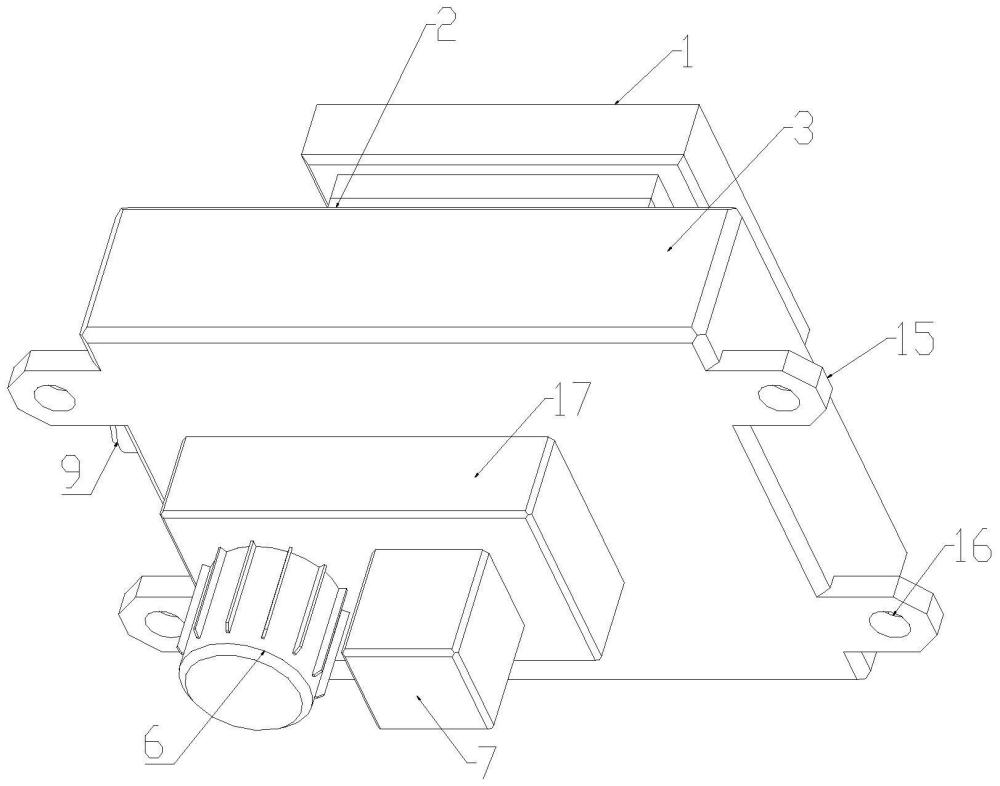 一種電動(dòng)車減速器機(jī)殼成型模具的制作方法