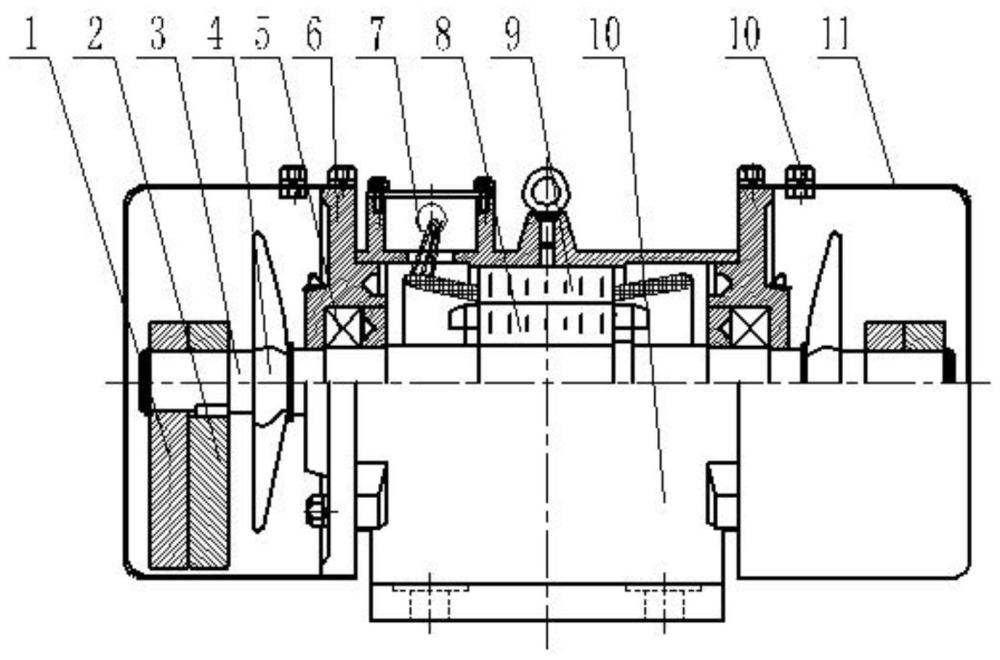 一種新型風(fēng)冷振動(dòng)電機(jī)的制作方法