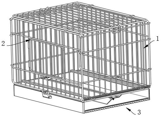 一種小型動物飼養(yǎng)籠的制作方法