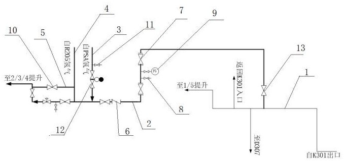 一種再生提升管線停工處理系統(tǒng)的制作方法