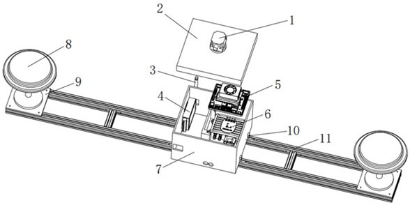 考慮振動誤差自適應(yīng)補償?shù)氖斋@機GNSS/INS融合定位裝置與方法