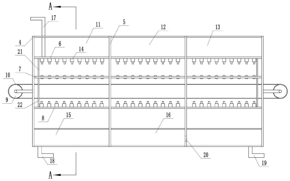 EPP成型件冷卻用多級(jí)噴淋房的制作方法