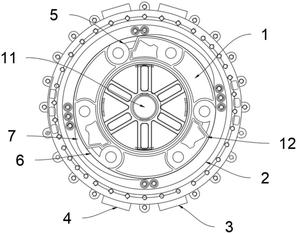 一種改進型圓盤離心塊壓縮式內(nèi)燃機的制作方法