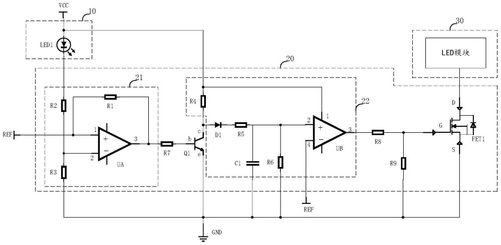 一種光照控制照明電路、裝置及路燈的制作方法